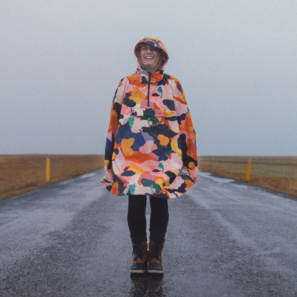 Packable Rain Poncho 111-111 | Ponch x Leif Podhajský | Ponch