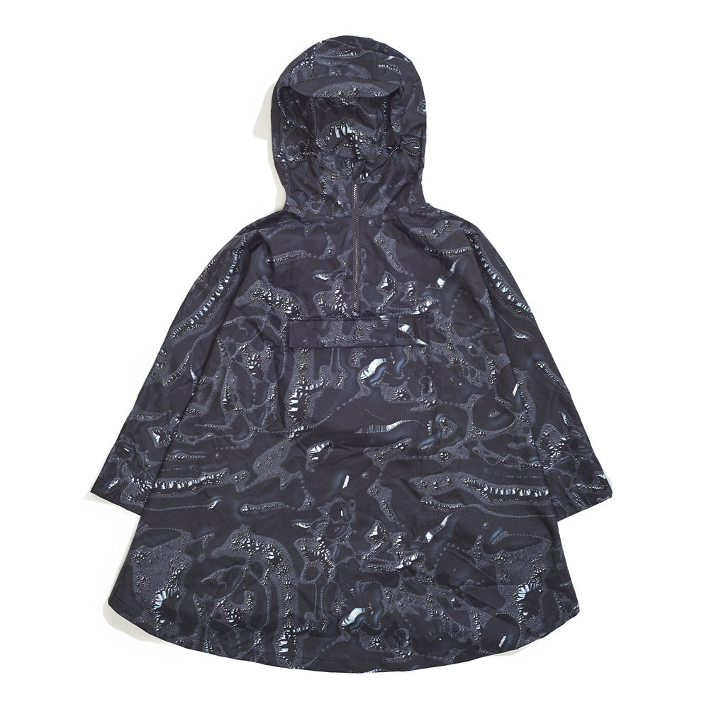 Packable Rain Poncho Dark Matter | Ponch x Leif Podhajský | Ponch
