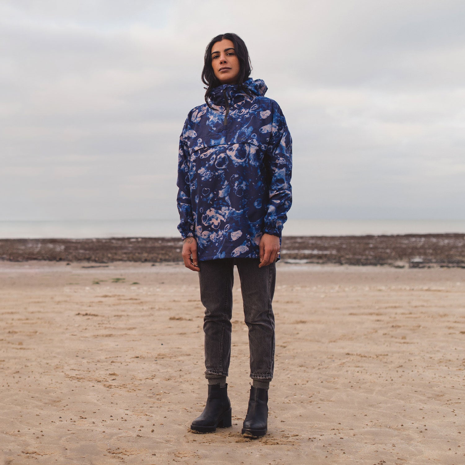 Waterproof Packable Pull Over Anorak 111-111 | Ponch x Leif